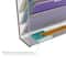 Mind Reader 6 Compartment Vertical Hanging Wall File & Chart Organizer